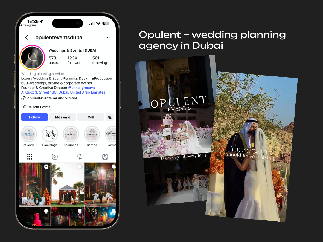 Opulent / Wedding events